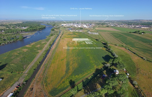 Laurel generating station site