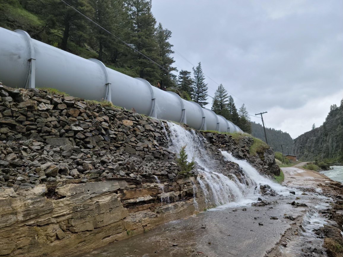 Madison Dam flowline