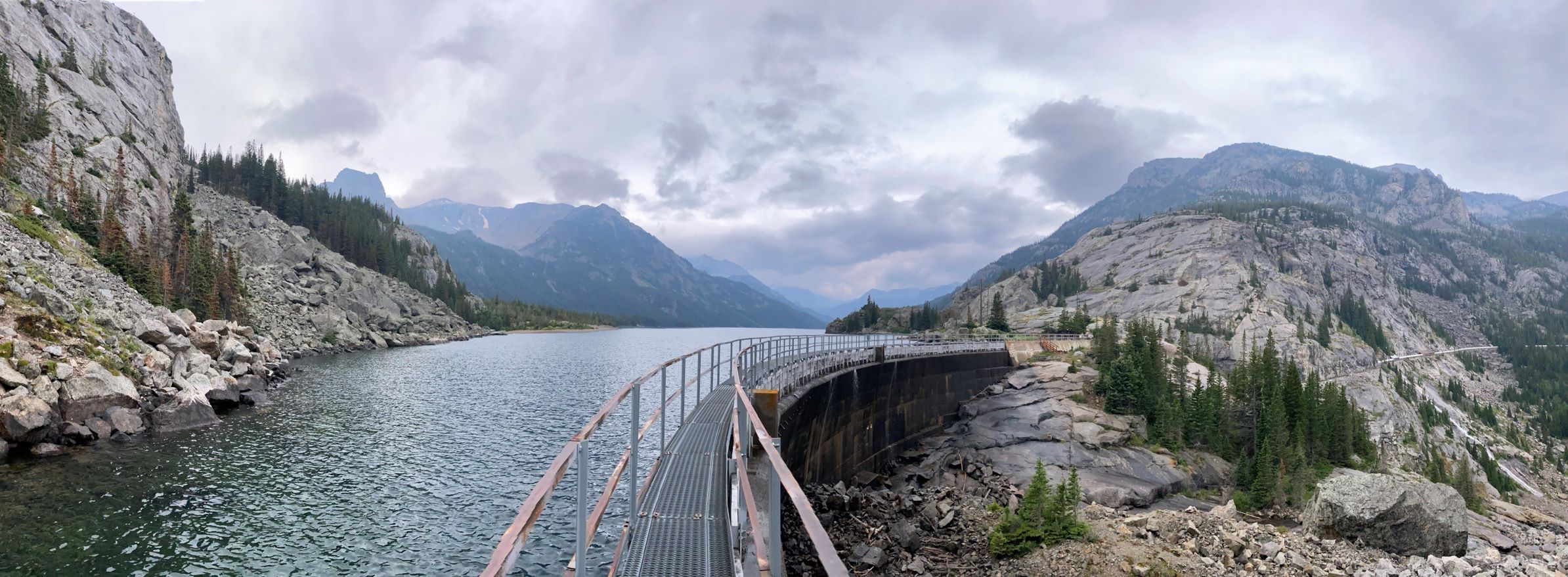 Mystic Lake dam